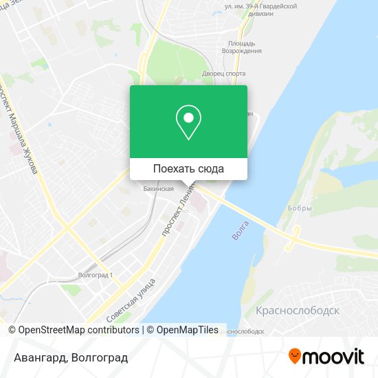 Карта Авангард