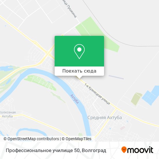 Карта Профессиональное училище 50