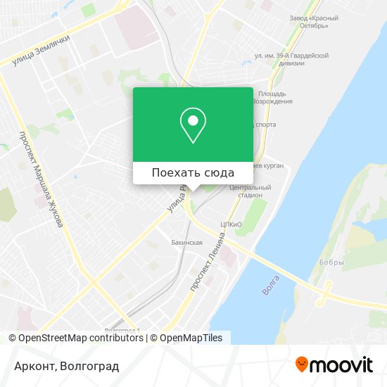 Карта Арконт