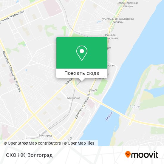 Карта ОКО ЖК