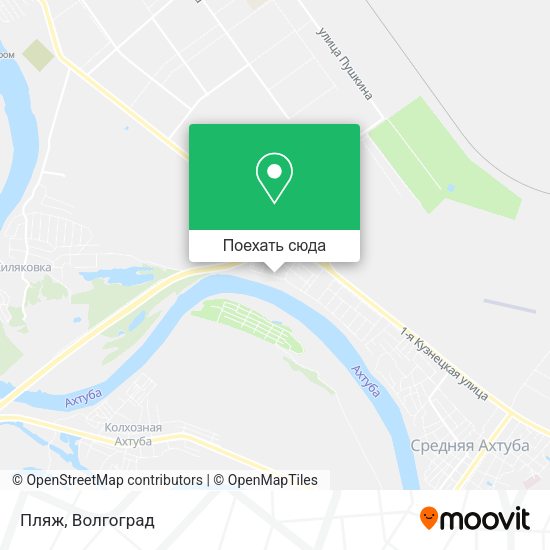 Карта Пляж