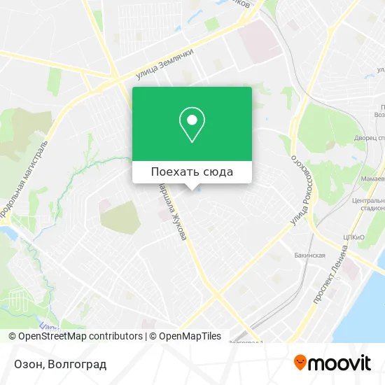 Карта Озон