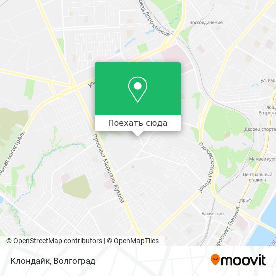 Карта Клондайк
