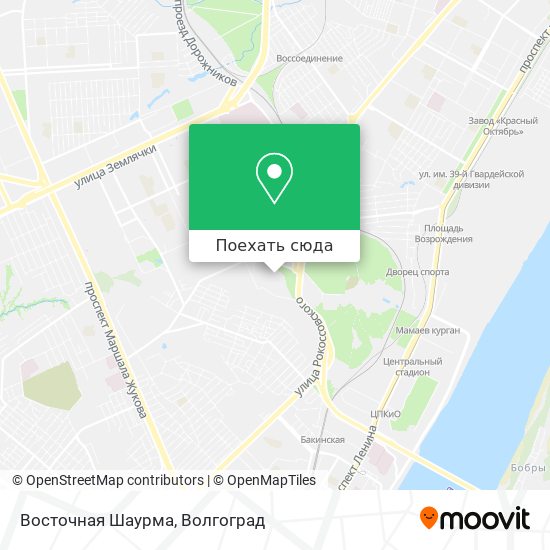 Карта Восточная Шаурма