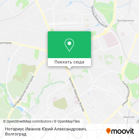 Карта Нотариус Иванов Юрий Александрович