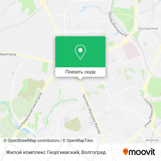 Карта Жилой комплекс Георгиевский