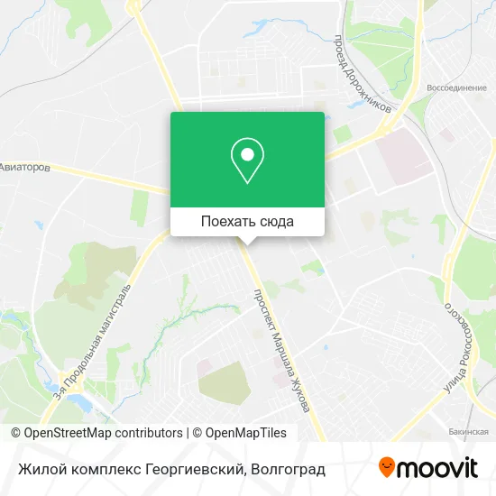 Карта Жилой комплекс Георгиевский