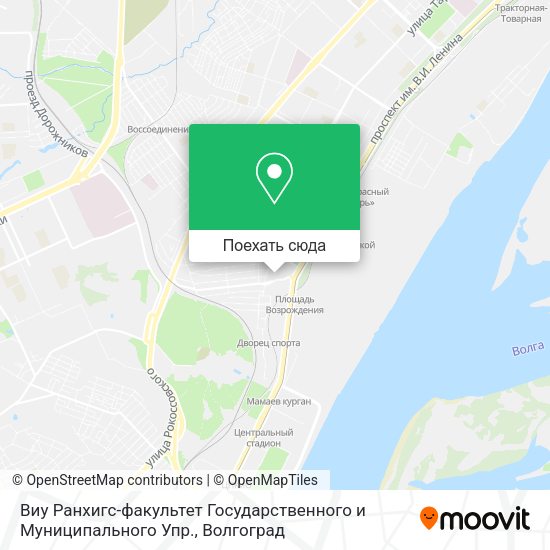 Карта Виу Ранхигс-факультет Государственного и Муниципального Упр.
