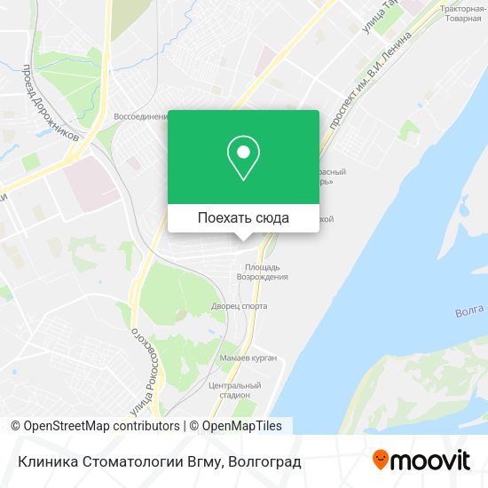 Карта Клиника Стоматологии Вгму