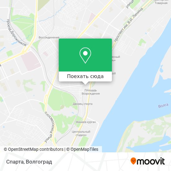 Карта Спарта