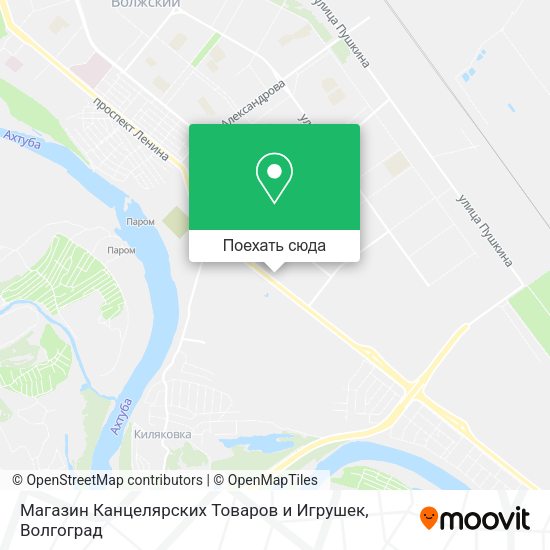 Карта Магазин Канцелярских Товаров и Игрушек