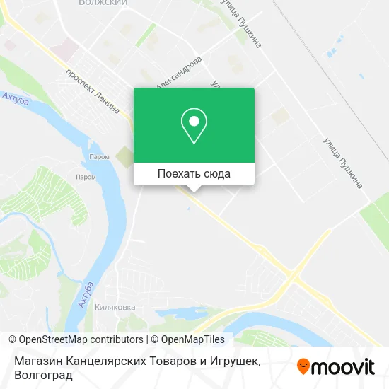 Карта Магазин Канцелярских Товаров и Игрушек
