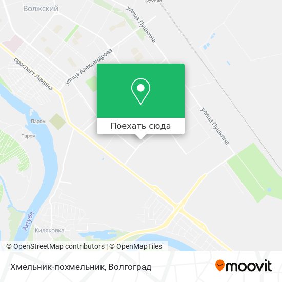Карта Хмельник-похмельник