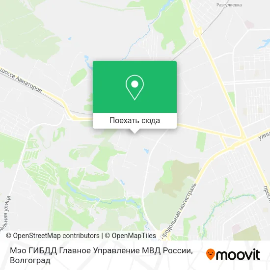 Карта Мэо ГИБДД Главное Управление МВД России