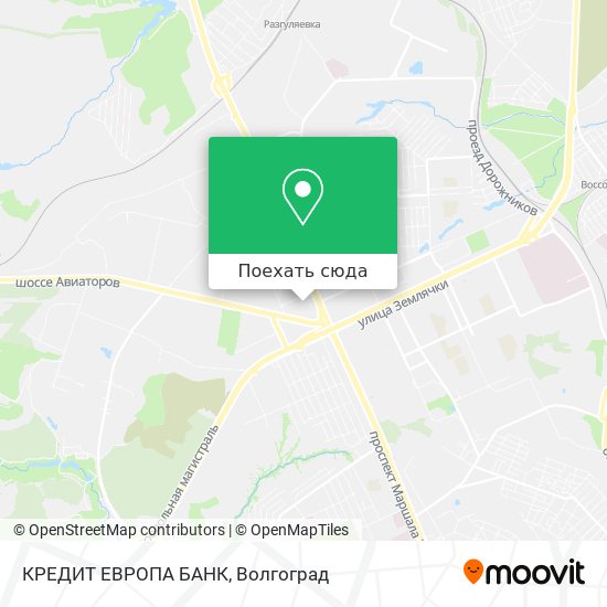 Карта КРЕДИТ ЕВРОПА БАНК
