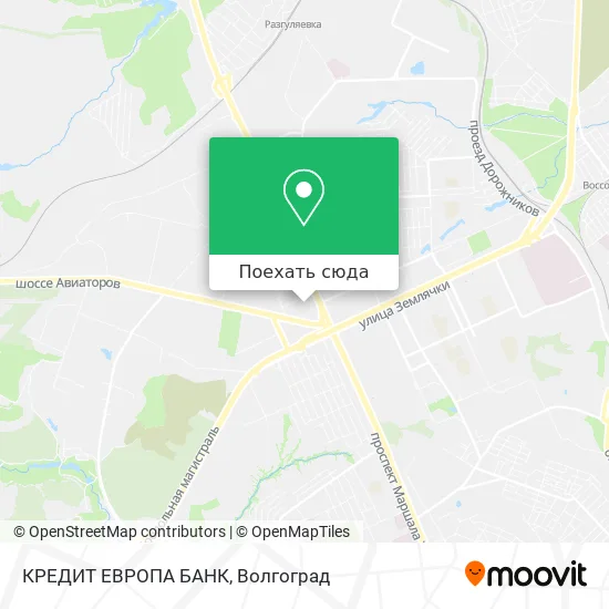 Карта КРЕДИТ ЕВРОПА БАНК