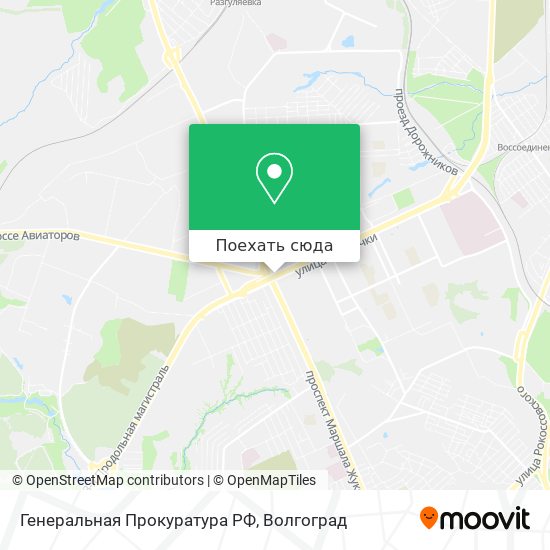 Карта Генеральная Прокуратура РФ