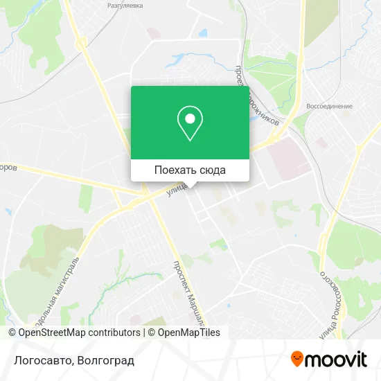 Карта Логосавто