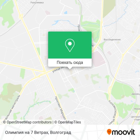 Карта Олимпия на 7 Ветрах