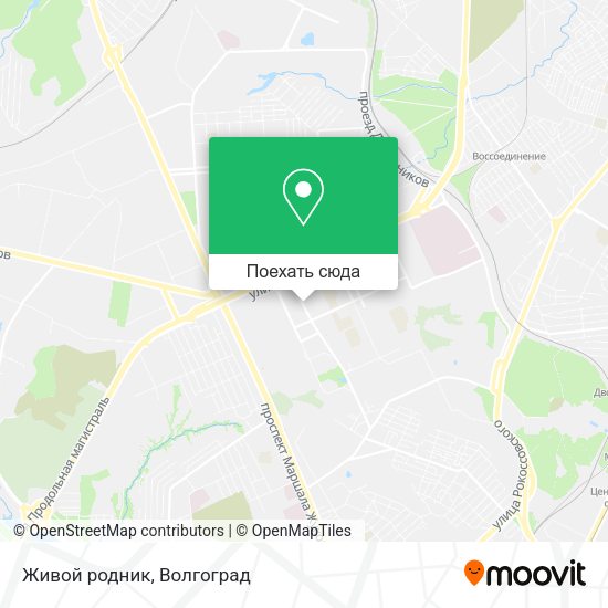 Карта Живой родник