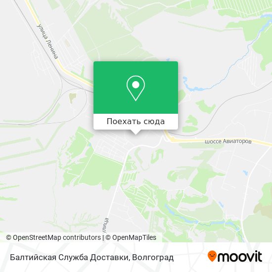 Карта Балтийская Служба Доставки