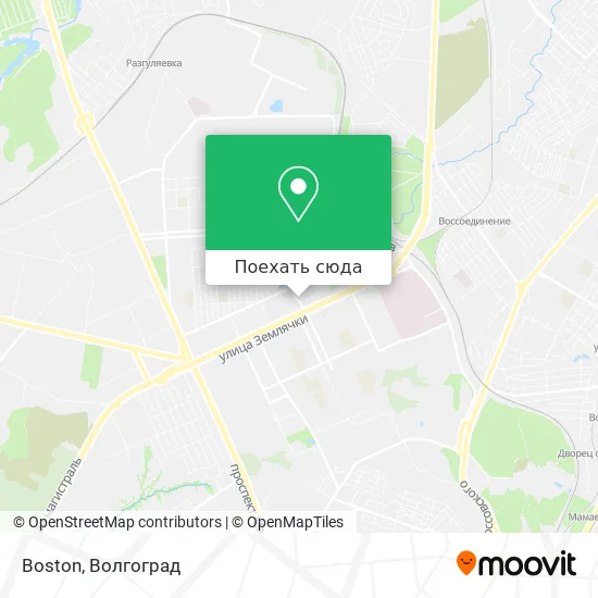 Карта Boston
