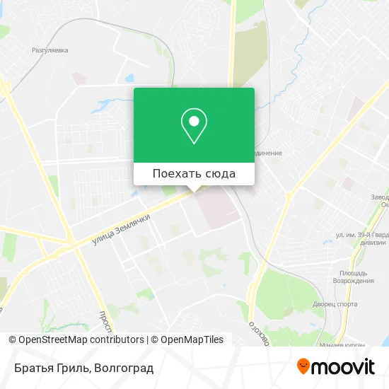 Карта Братья Гриль