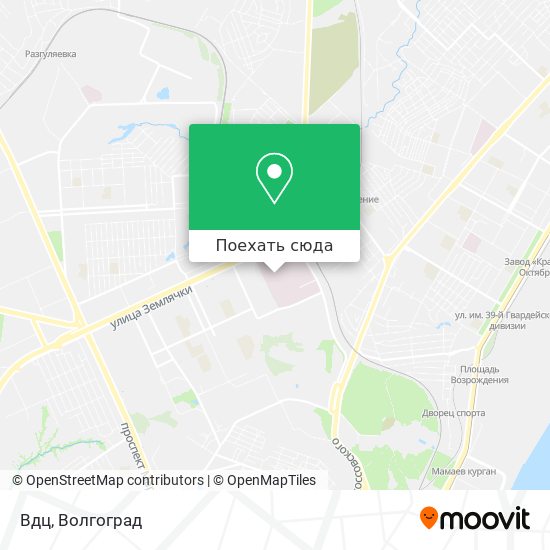Карта Вдц