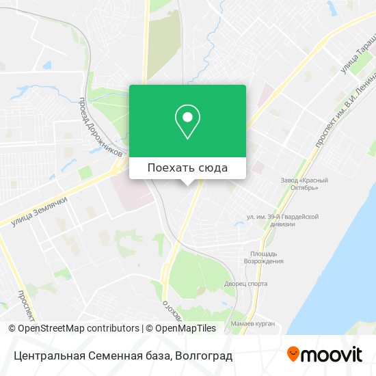 Карта Центральная Семенная база