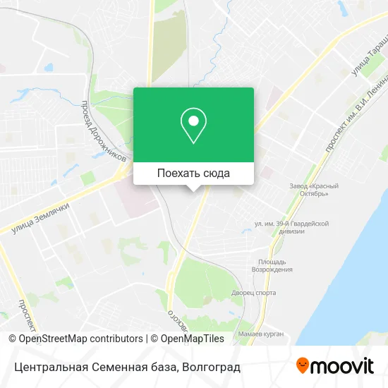 Карта Центральная Семенная база