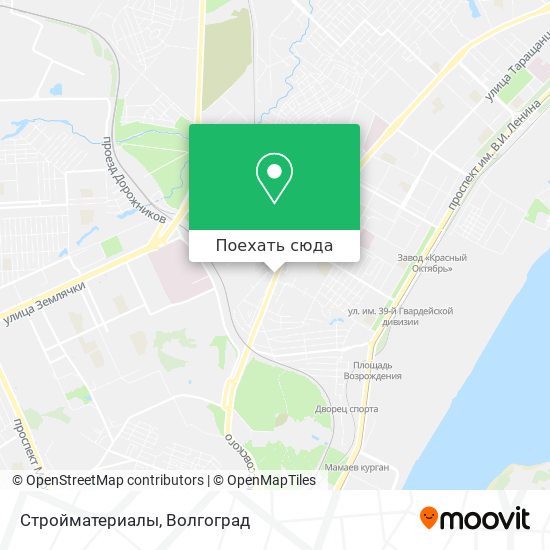 Карта Стройматериалы