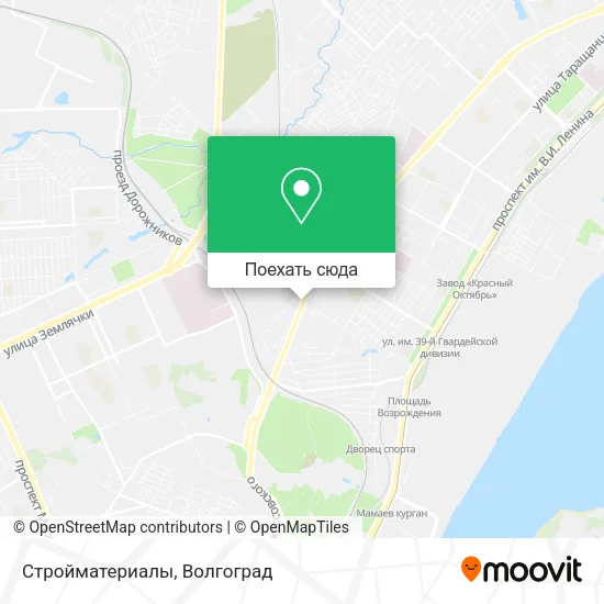 Карта Стройматериалы