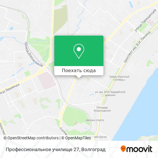 Карта Профессиональное училище 27