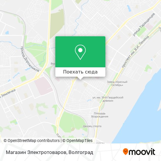 Карта Магазин Электротоваров