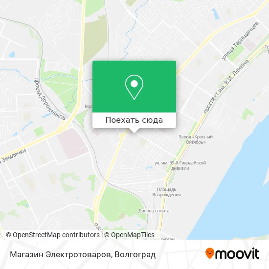 Карта Магазин Электротоваров