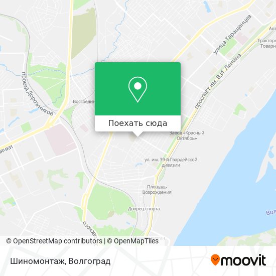 Карта Шиномонтаж