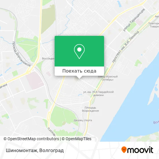 Карта Шиномонтаж