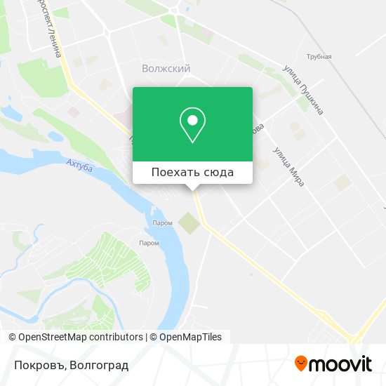 Карта Покровъ
