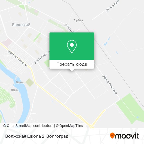 Карта Волжская школа 2