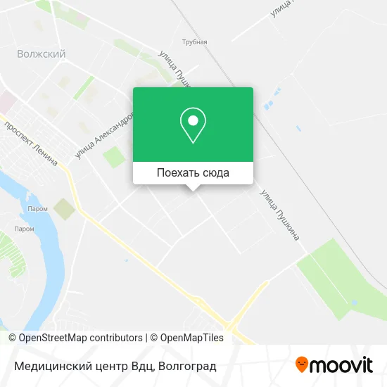 Карта Медицинский центр Вдц