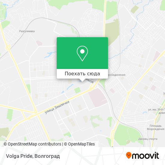 Карта Volga Pride