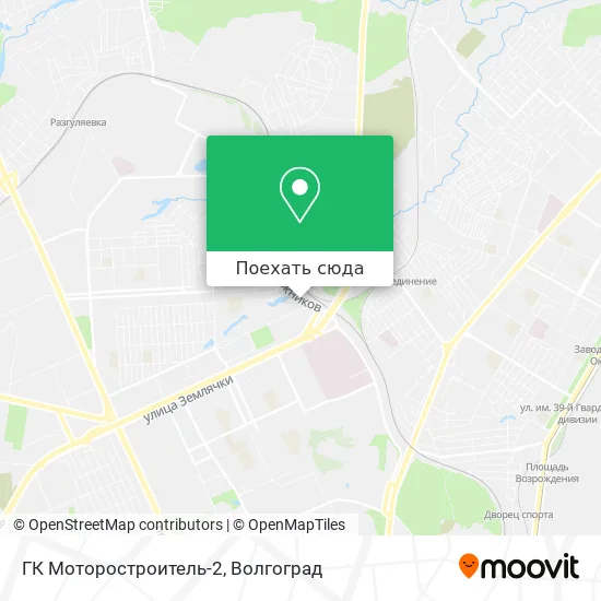 Карта ГК Моторостроитель-2