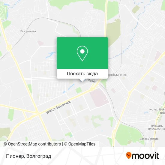 Карта Пионер