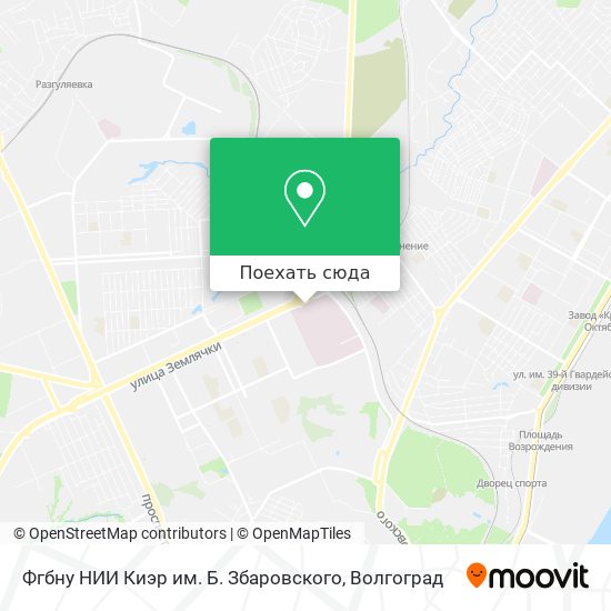 Карта Фгбну НИИ Киэр им. Б. Збаровского