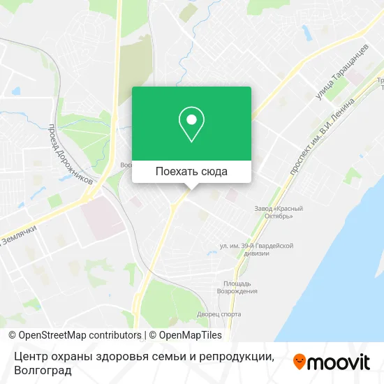 Карта Центр охраны здоровья семьи и репродукции