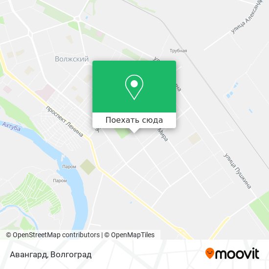 Карта Авангард