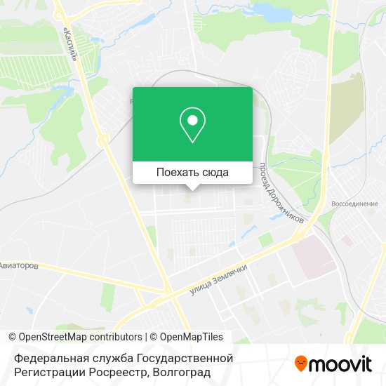 Карта Федеральная служба Государственной Регистрации Росреестр