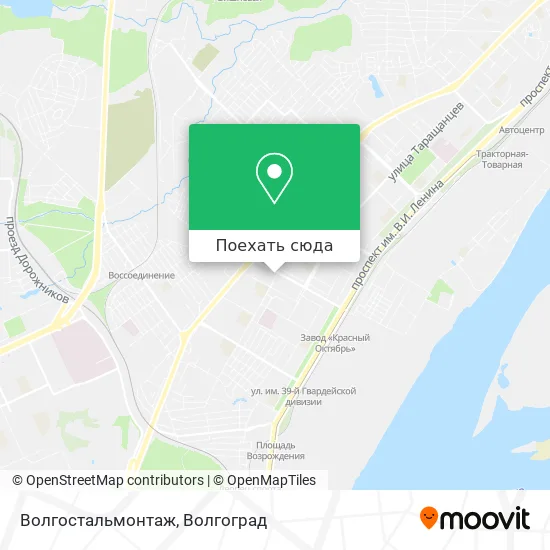 Карта Волгостальмонтаж