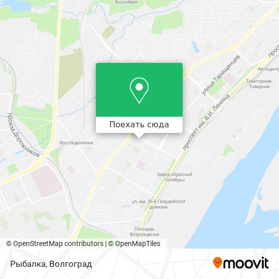 Карта Рыбалка