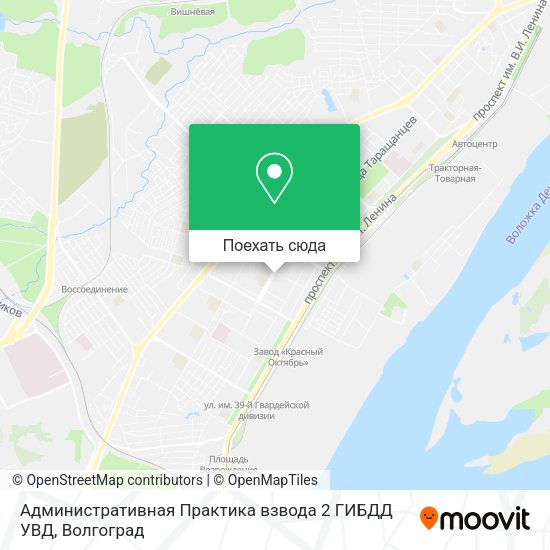 Карта Административная Практика взвода 2 ГИБДД УВД